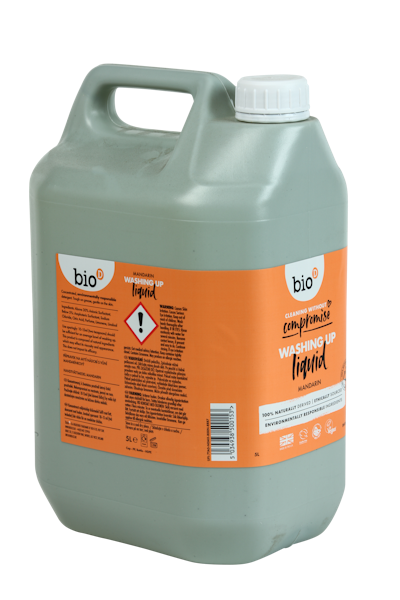 Bio D Washing Up Liquid Mandarin 5L Refil