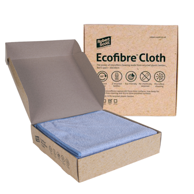 Ecofibre Microfibre Cloths blue (x5)