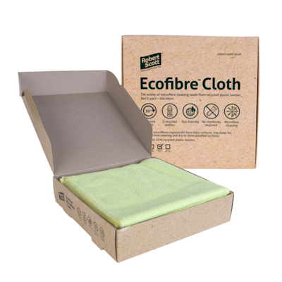 Ecofibre Microfibre Cloths yellow (x5)