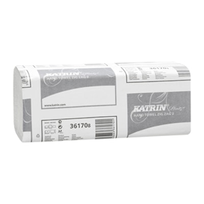 Katrin 85040 Luxury Interfold Towel 2 ply white (x4000)