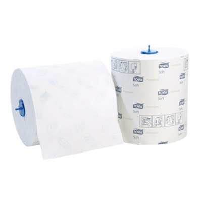 Tork Matic 290016 Premium Hand Towel Roll 2 ply white (x6)