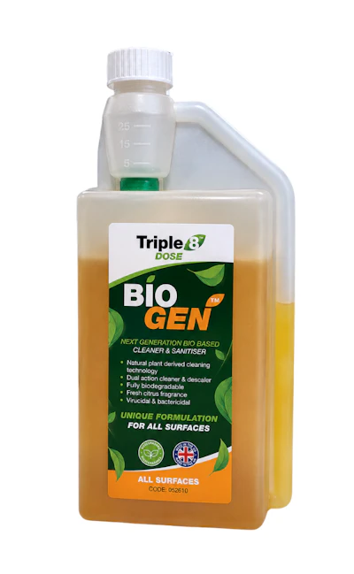 Triple 8 BioGen Cleaner & Sanitiser Citrus 1L
