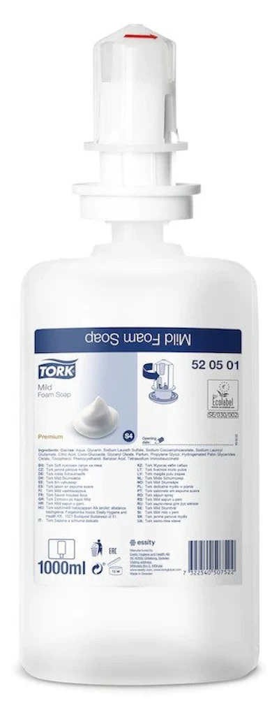 Tork 520501 Foam Soap Mildly Scented 1L (x6)