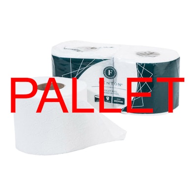 Pallet - Fenton® Toilet Roll 320 sheets 2 ply white (72 Packs x 36)