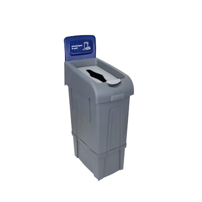 Procycle Recycling Bin 80L - Mixed Paper & Card  