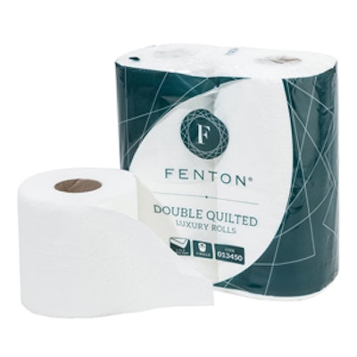 Fenton® Double Quilted Toilet Roll 2 ply white (x40)