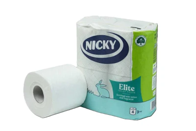 Elite Toilet Roll 3 ply luxury white (x40)