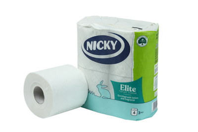 Elite Toilet Roll 3 ply luxury white (x40)