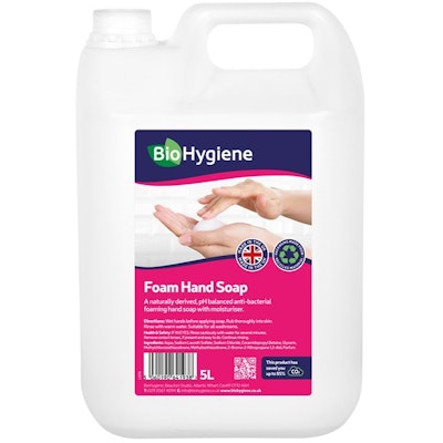 BioHygiene Foam Soap Fragranced Anti-Bac 5L