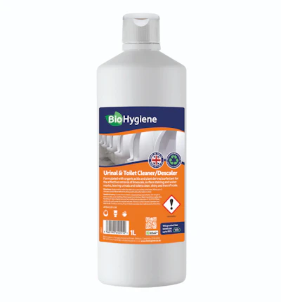 BioHygiene Urinal & Toilet Cleaner & Descaler 1L (x6)