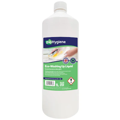 BioHygiene Eco Washing Up Liquid 1L (x6)