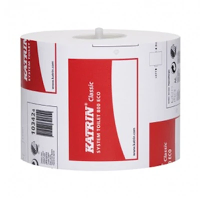 Katrin 103424 Eco System Toilet Roll 2 ply white (x36)