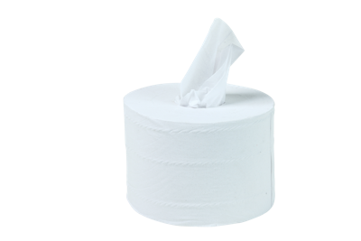 Centre Feed Toilet Roll 2 ply white 200m (x6)