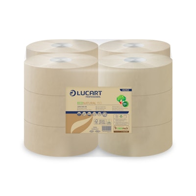 EcoNatural Mini Jumbo Toilet Roll 150m (x12)