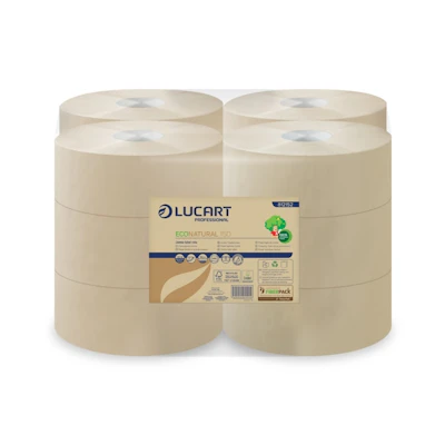EcoNatural Mini Jumbo Toilet Roll 150m (x12) - Clearance