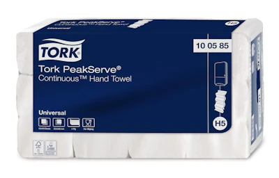 Tork Peak Serve Hand Towel 1ply white (x4920)
