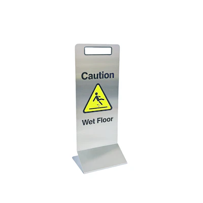 Prestige Wet Floor Sign Stainless Steel