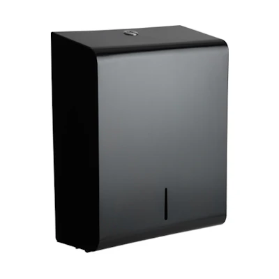 Matt Black Dispenser for Hand Towels 