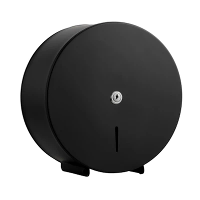 Matt Black Dispenser for Mini Jumbo Toilet Rolls 