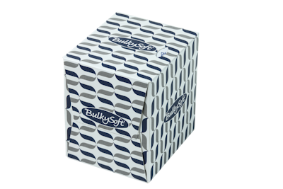 Cube Tissues 2 ply white (x24)