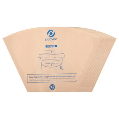 Vacuum Bags DUB019 for PacVac Superpro (x10)