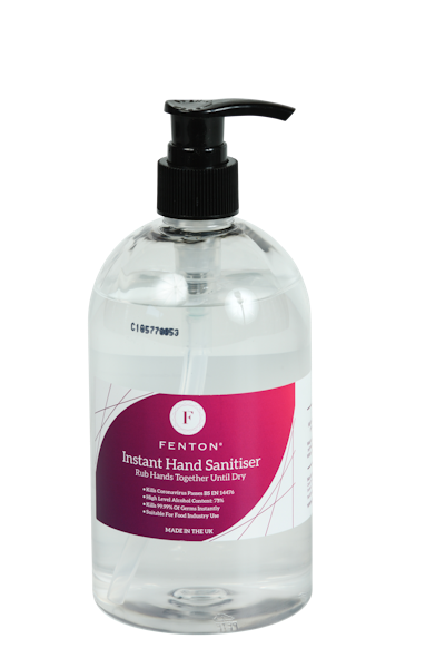Fenton® Instant Hand Sanitiser pump bottle 450ml (x6)