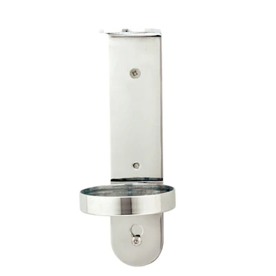 Chrome wall bracket single for 300ml