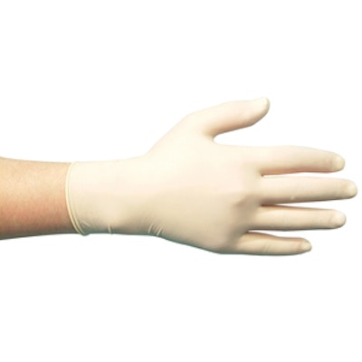 Latex Powder Free Gloves White Small (x100)