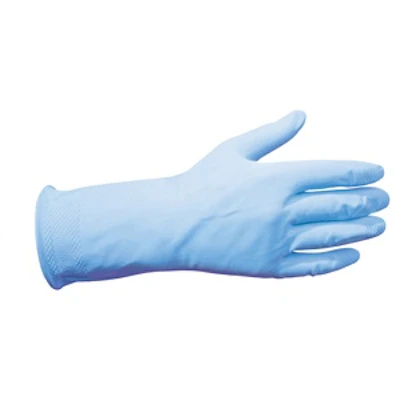 Household Rubber Glove Blue Pair Small (x12)