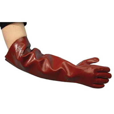 PVC Gauntlet 56cm Pair