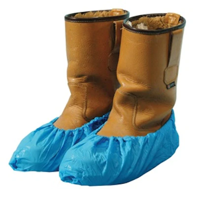 Polythene Overshoes blue (x2000)