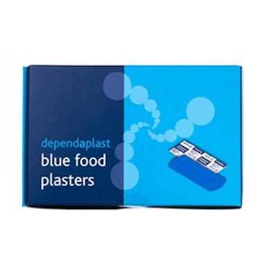 Blue Detectable Plasters - assorted (x100)
