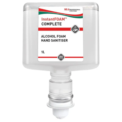 Deb IFS1LTFEN InstantFOAM TouchFREE Hand Sanitiser 1L (x3)