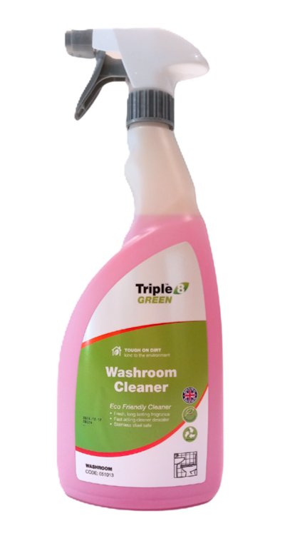 Triple 8 Green Washroom Cleaner 750ml trigger (x6)