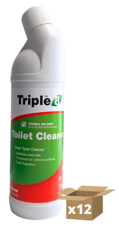 Triple 8 Toilet Cleaner 1L (x12)