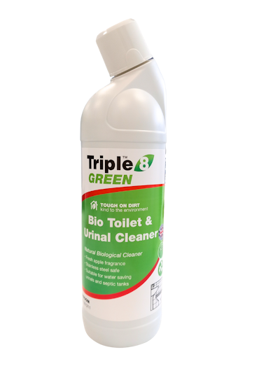 Triple 8 Green Bio Toilet & Urinal Cleaner 1L