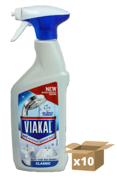 Viakal Limescale Remover Spray 500ml (x10)