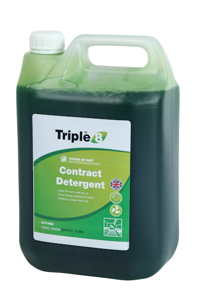 Triple 8 Contract Detergent Washing Up Liquid 5L