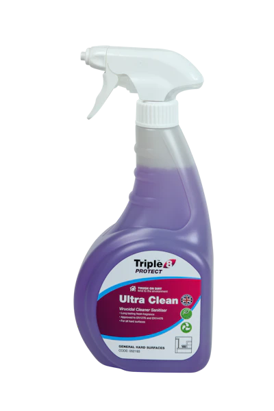 Triple 8 Ultra Clean Virucidal Cleaner 750ml trigger (x6)