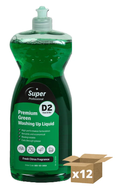 Concentrated Washing up Liquid 1L (x12)