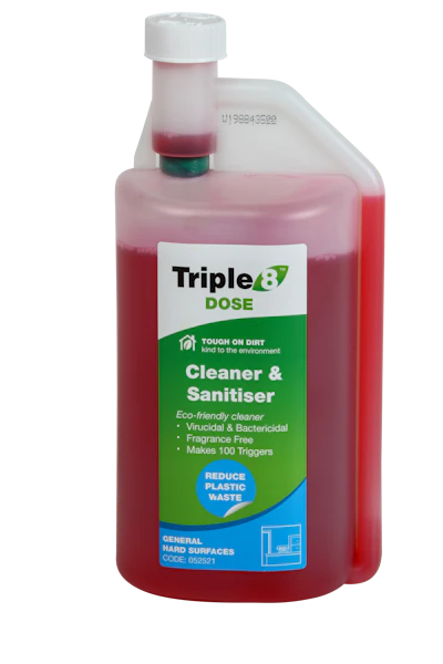 Triple 8 Dose Cleaner & Sanitiser 1L