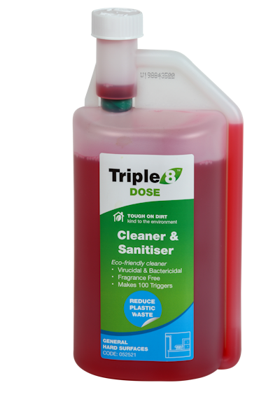 Triple 8 Dose Cleaner & Sanitiser 1L