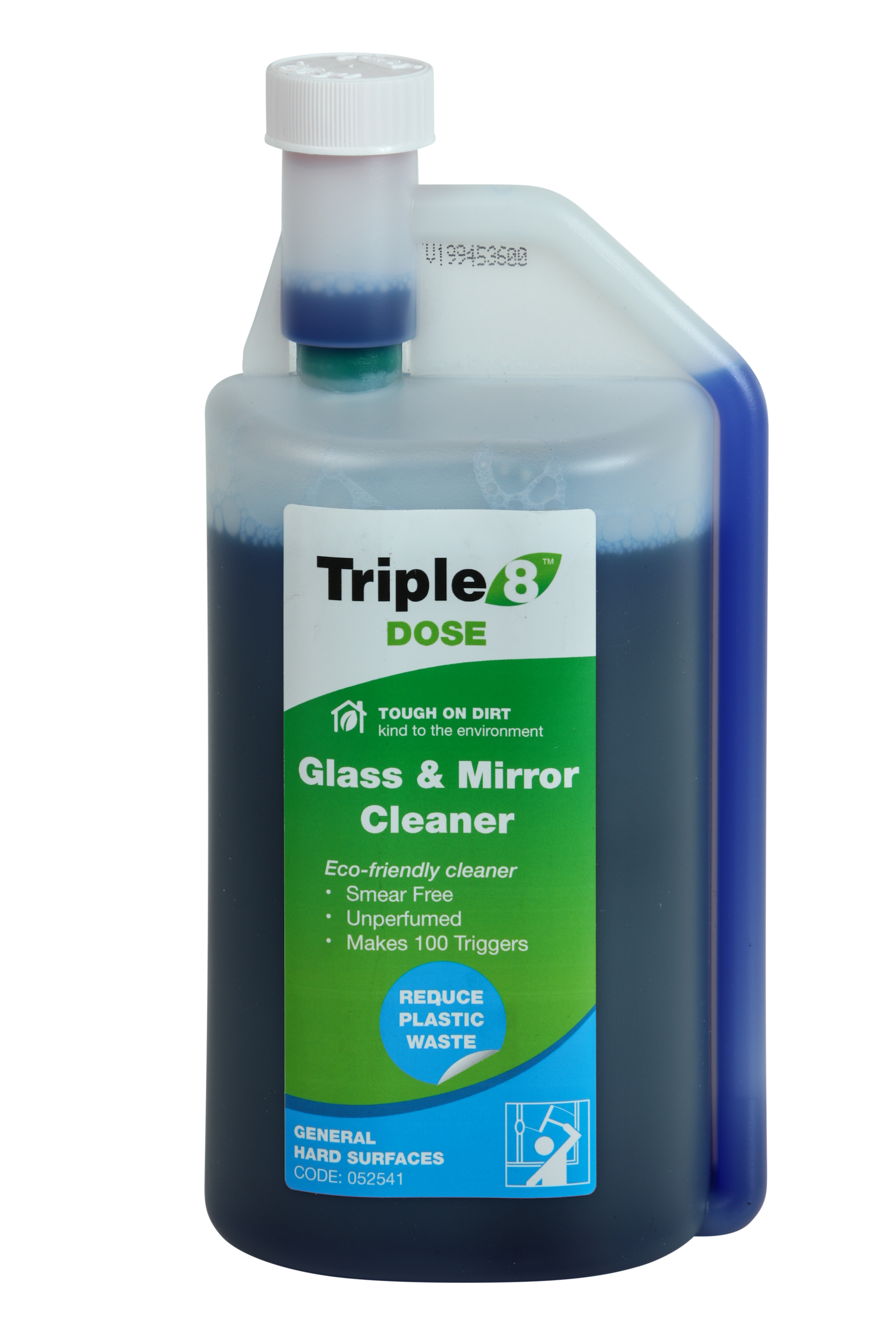 Triple 8 Dose Glass & Mirror Cleaner 1L - Castle