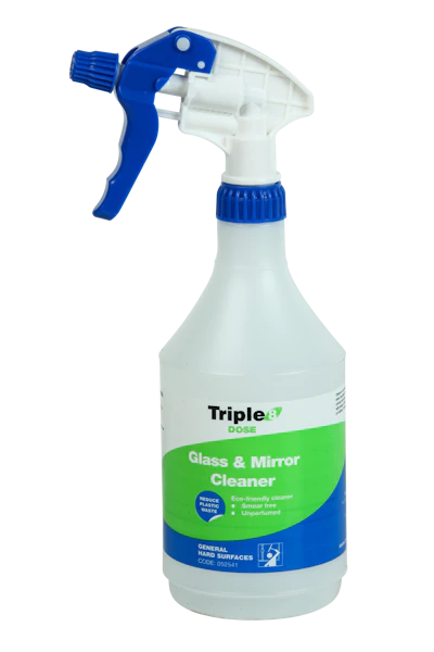 Triple 8 Dose Glass & Mirror Cleaner Empty Trigger Bottle