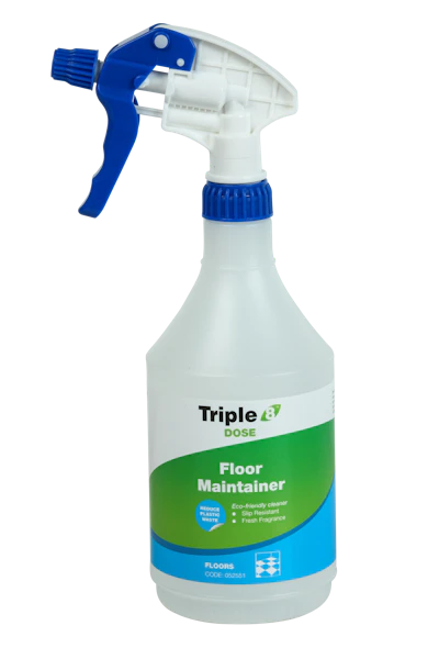 Triple 8 Dose Floor Maintainer Empty Trigger Bottle