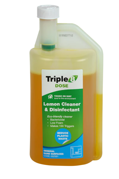 Triple 8 Dose Lemon Cleaner & Disinfectant 1L