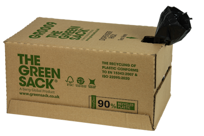 Green' Black Sack GR0009 20kg (x200)