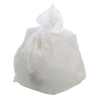 Square Bin Liner contract white (x1000)