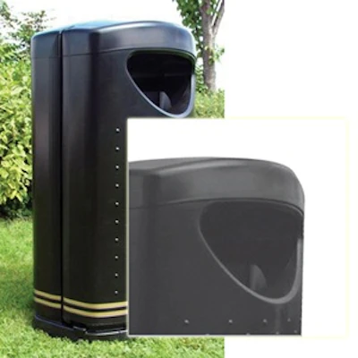 Pioneer Litter Bin grey
