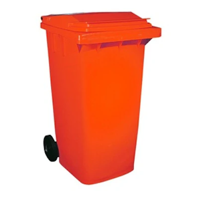 Wheelie Bin 240L red